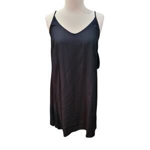 Old Navy Black Spaghetti Strap Dress – Size Large